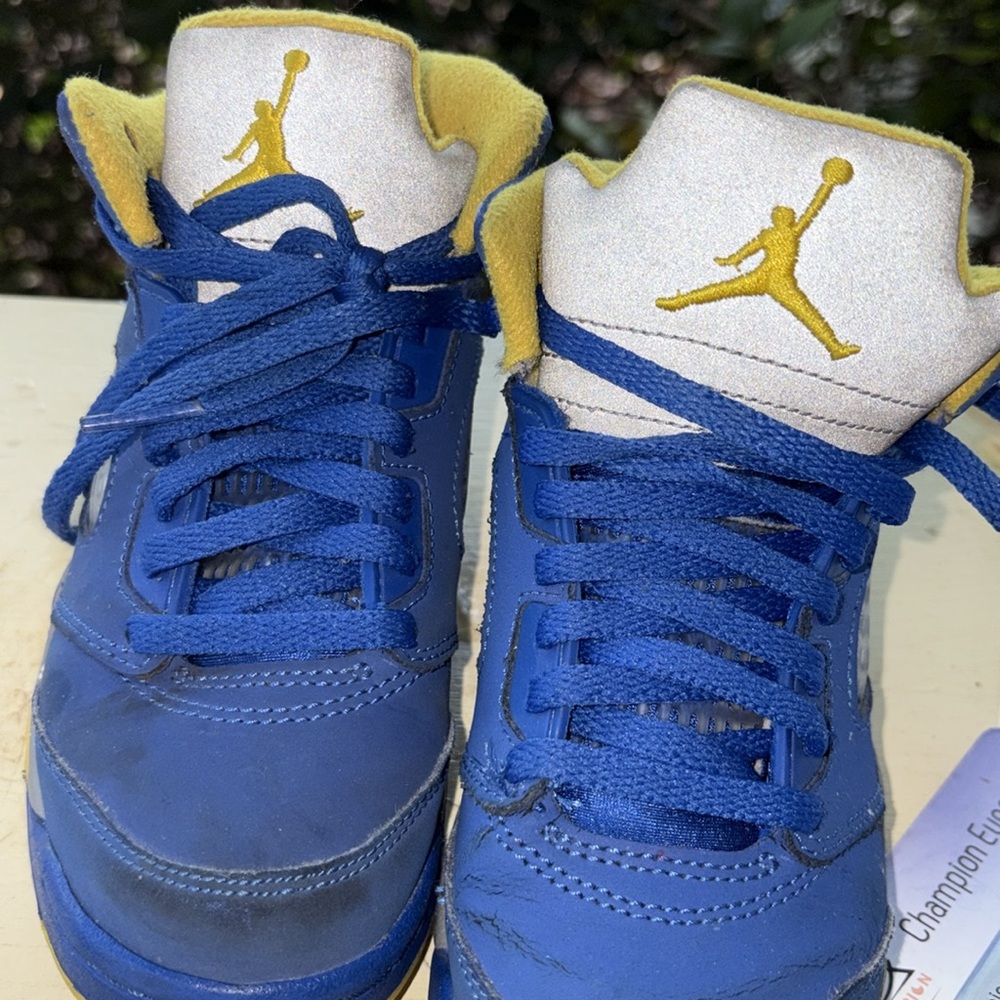 Temp hold! Nike Air Jordan 12 Royal blue ( Rare color)!!! Toddler Td Size 12C - Picture 5 of 10